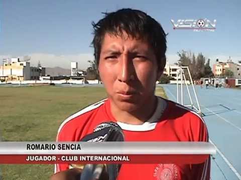 ROMARIO SENCIA INTERNACIONAL - Visión Deportiva 2013 Pueblo TV Canal 39