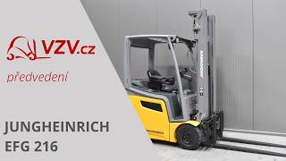 ذات ثلاث عجلات رافعة شوكي Jungheinrich EFG 216 | صورة 4 - Machineryline