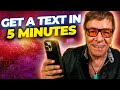 Receive Immediate Text Or Call After Listening For Only 5 Minutes Law Of Attraction