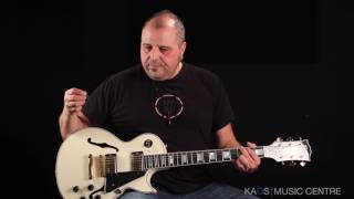 Video thumbnail for Gear Video   Gibson Alex Lifeson ES Les Paul by KAOS MUSIC CENTRE