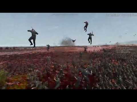 WW2 Allied Forces Normandy Landing Vs German Army Defenses - Ultimate Epic Battle Simulator 2 UEBS 2