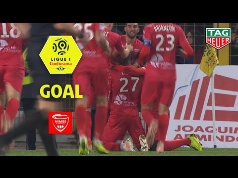 Goal Hervé LYBOHY (70') / RC Strasbourg Alsace - Nîmes Olympique (0-1) (RCSA-NIMES) / 2018-19