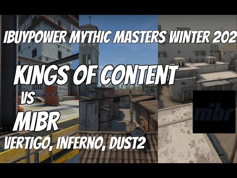 Kings of Content vs MIBR Highlights /  at iBUYPOWER Mythic Masters Winter 2021