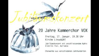 The Owl And The Pussy Cat (John Rutter) - Kammerchor-VOX *live*