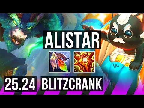 ALISTAR & Caitlyn vs BLITZCRANK & Lucian (SUP) | JP Challenger | 25.24