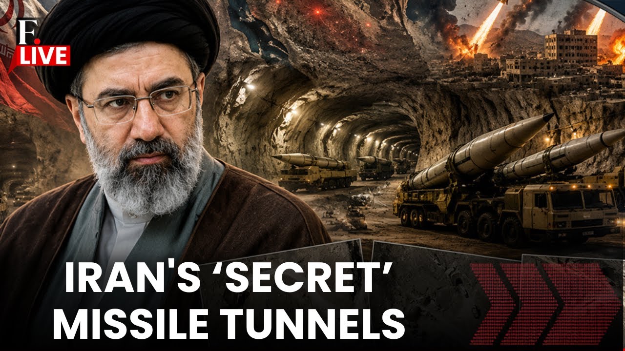 Iran Unearths Buried Missile Arsenal In Chilling New Satellite Images | LIVE
