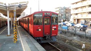 preview picture of video '豊肥本線キハ200形気動車 肥後大津駅発着 JR 200 series DMU'