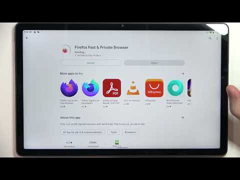 Lenovo Tab P11 Plus - How To Install Firefox Browser