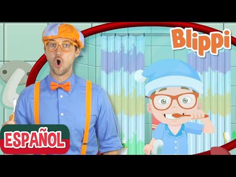 Canción Cepilla tus Dientes | Blippi | Canta Con Blippi | Moonbug Kids