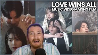 BTS V: Love wins all MV Shoot Sketch | REACTION