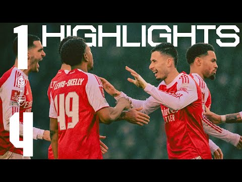 MARTINELLI HITS FIRST GUNNERS HAT-TRICK! | HIGHLIGHTS | Portsmouth v Arsenal (1-4) | FA Cup