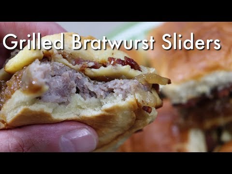 Grilled Bratwurst Sliders | Easy Grilled Bratwurst Sliders Recipe | MOLCS Easy Recipes