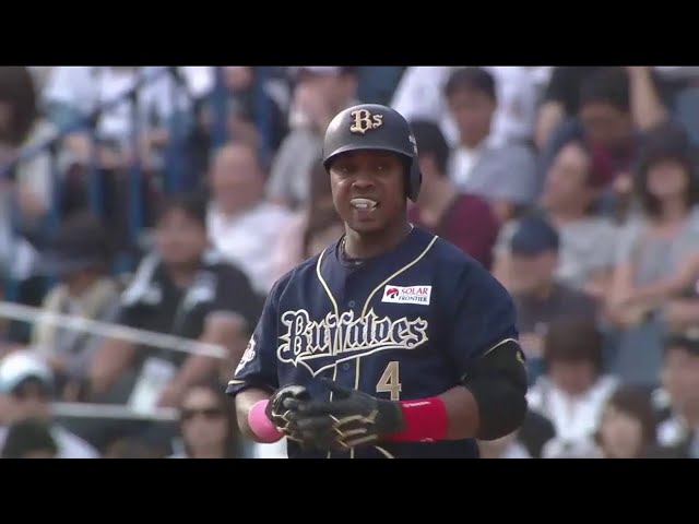 【8回表】 バファローズ・ヘルマン 本拠地・初勝利を狙うマリーンズ・涌井を打ち崩す勝ち越しタイムリー!! 2014/9/21 M-Bs