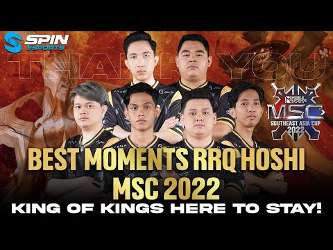 BEST MOMENTS RRQ HOSHI MSC 2022! STILL ONE OF THE BEST TEAM IN THE WORLD! HARUS DIWASPADAI TERUS!