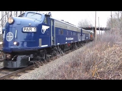 PAR 1 (FP9) at Butters Row - High Iron Excursion