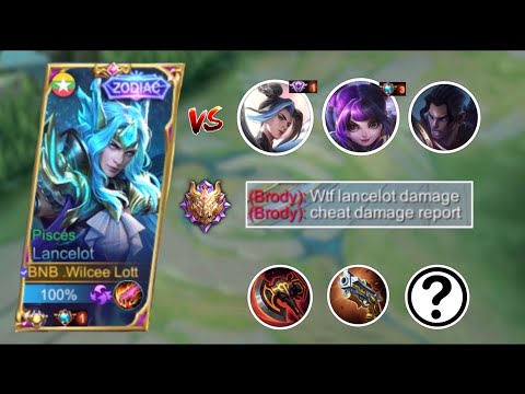 LANCELOT SECRET HACK BUILD TO COUNTER META HEROES EASILY 🔥 | BEST BUILD AND EMBLEM SET 2022 🔥