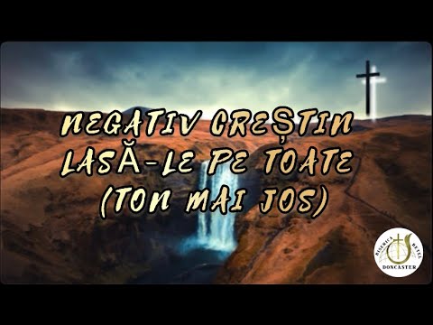 Lasă-le Pe Toate Negativ Creștin Ton Jos