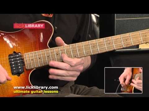 Gary Moore Style Blues Guitar Solo Performance With Jamie Humphries Licklibrary