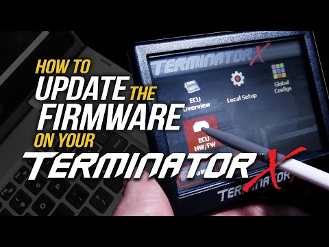 How to Update Your Terminator X EFI Firmware