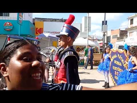 Hoje foi desfile cívico aqui em Barreiros Pernambuco 