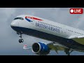 🔴LIVE | LONDON HEATHROW - HARD TOUCH & GO LANDING @2:14:25 (SAS) #live  #aviation