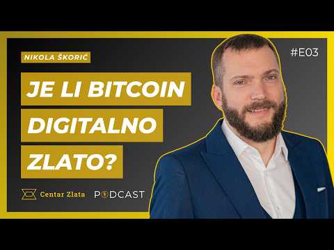 Zlato, bitcoin i kontrola nad novcem – što nas čeka?  | Nikola Škorić – Podcast #03