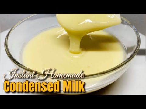 Instant Homemade Condensed Milk | Turn Milk Powder into Condensed Milk | Easy & Quick Recipe