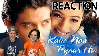 Kaho Naa Pyaar Hai - Song REACTION | Hrithik Roshan | Ameesha Patel