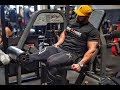 101ème jour de prep’ pour Mr Olympia 2018: Quads-ischio avec Shawn Rhoden, Rodrigue et Psychofitness