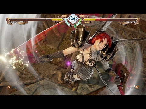 SoulCalibur 6 (Sophitia) Nyawu vs (vs #7 Ranked Cervantes) Sulton_TJK - 02