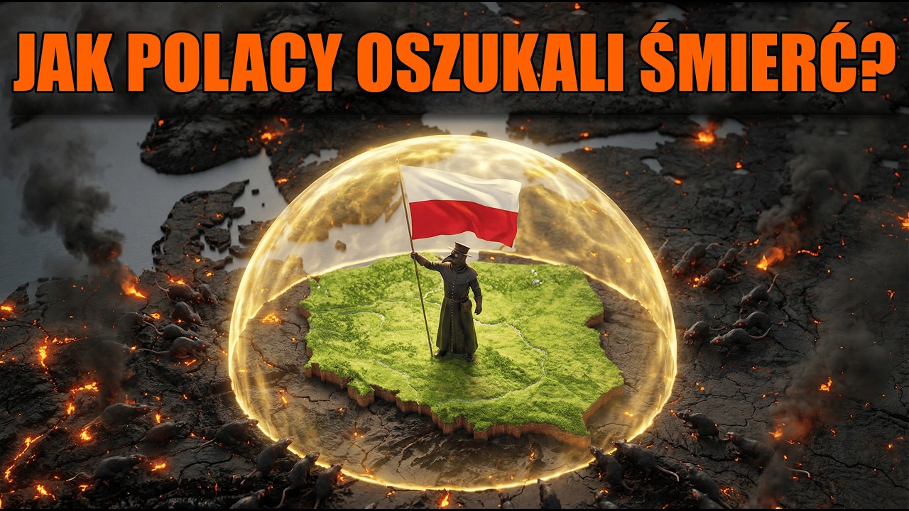 DLACZEGO NAJWIĘKSZA ZARAZA W HISTORII OMINĘŁA POLSKĘ? (Czarna śmierć)