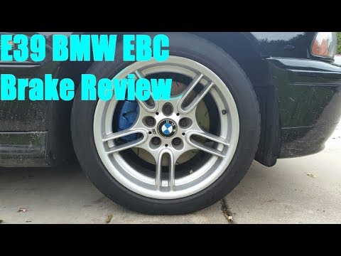 E39 BMW EBC Brake Test and Review