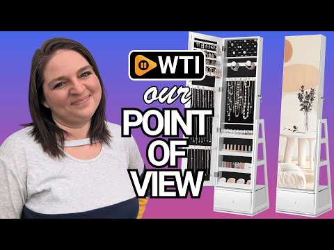 Nicetree 360° Swivel Jewelry Cabinet - WTI product video review