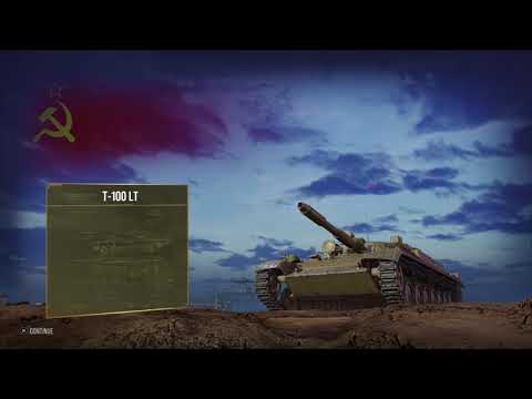 New tank: T-100 LT (U.S.S.R. - X - Light)