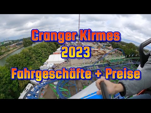 Cranger Kirmes 2023 / Fahrgeschäfte + Preise