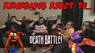 Renegades React to... Death Battle - Crash vs. Spyro