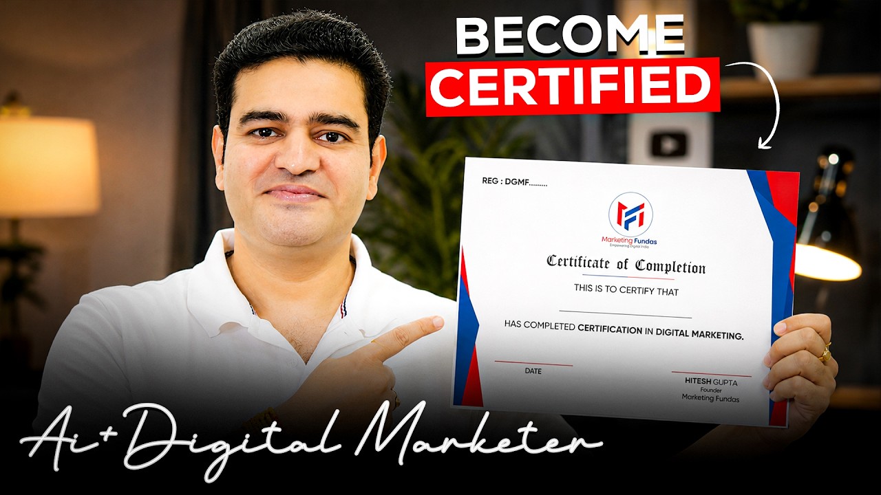 Live AI + Digital Marketing Fusion Course 2026 | Enrol at only 5900 INR | #aidigitalmarketing