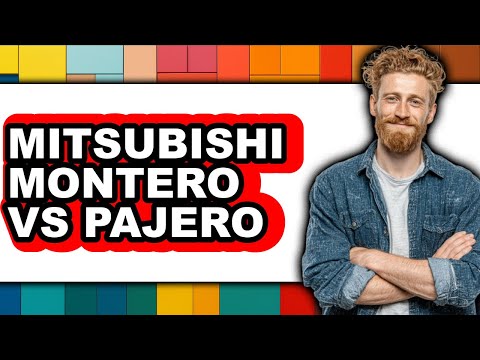 Mitsubishi Montero vs Pajero - Full Comparison