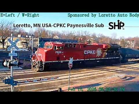 Live webcam view of Cámara del cruce ferroviario de Loretto