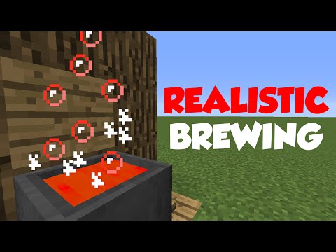 MrCrayfish - Minecraft 1.12: Redstone Tutorial - Realistic Brewing!