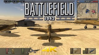 Battlefield 1942 Multiplayer 2019 El Alamein Gameplay 4K