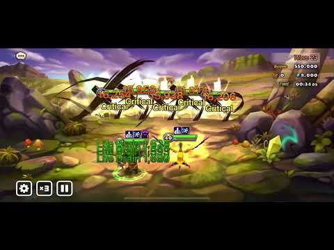 Summoner Wars: Monster Subjugation - Water 30 Waves Clear Complete Team Guide using 2 Mons Full Auto