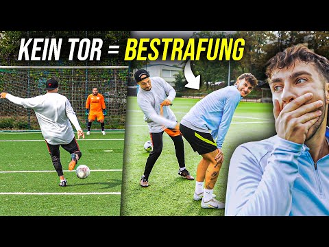TRIFF ODER ST!RB FUßBALL CHALLENGE! *schmerzhaft*