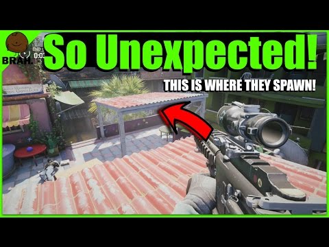 The Parkour Spawn Kill - Unorthodox Spawn Peeks On Favela - Rainbow Six Siege
