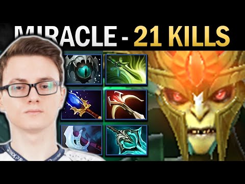 Medusa Dota Miracle with Butterfly and 21 Kills - TI13