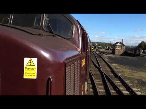 37685 approaching Boat of Garten