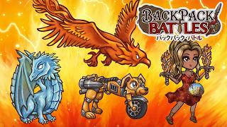 深堀りメカ犬とイカフェニのタッグで速攻焼き付きくけこせ！【Backpack Battles / BpB #470 】
