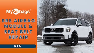 How to Reset SRS Airbag Module and Repair Seat Belts on a KIA | MyAirbags