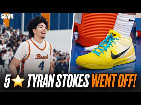 #1 Ranked Tyran Stokes Drops 30 🆚 Paolo Banchero's Old High School 😤🔥