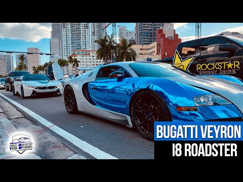 BUGATTI VEYRON & i8 ROADSTER ON AVANT GARDE 22'S (INSTAGRAM PROMO) LIFEOFFSO EDITION